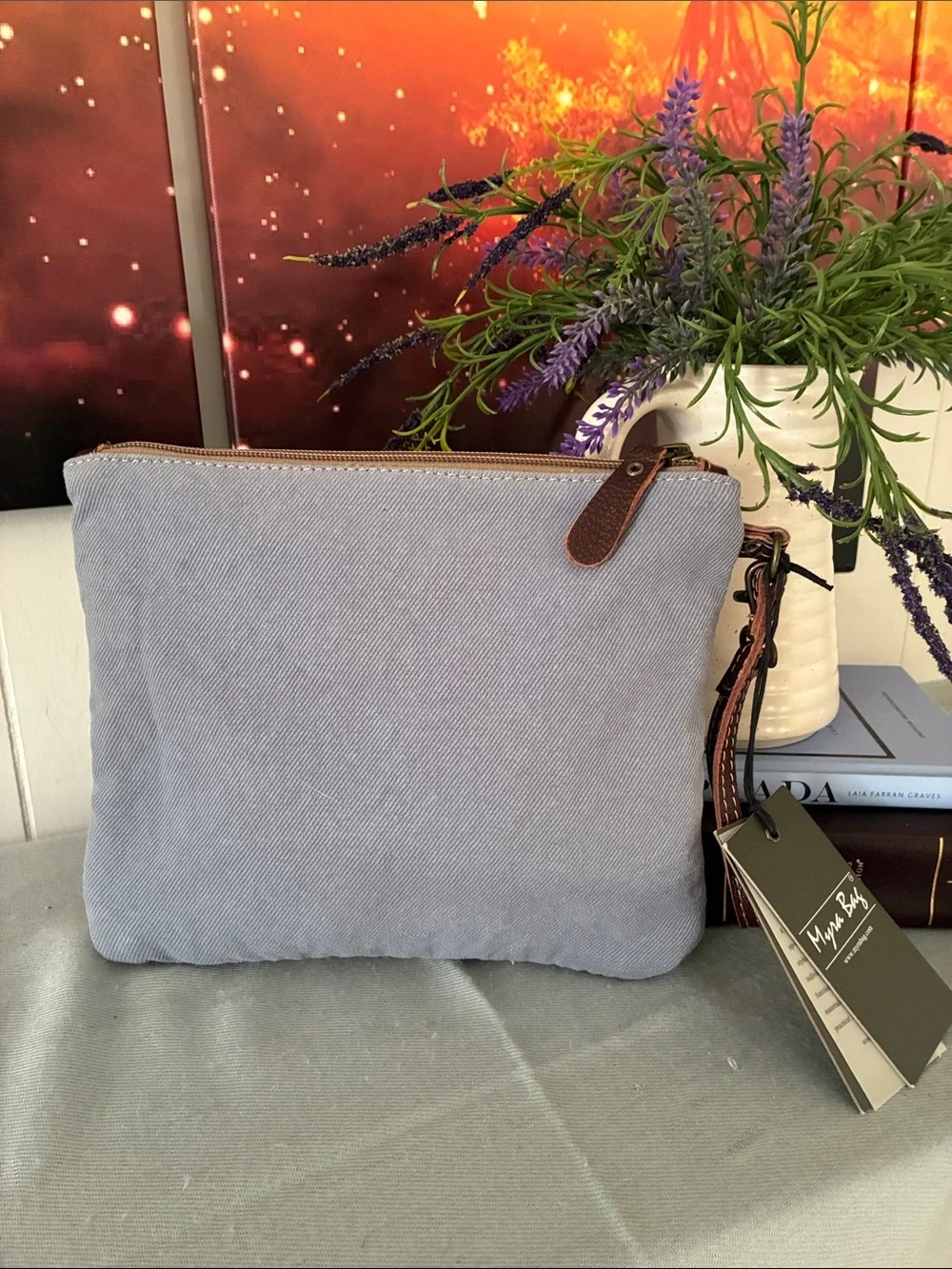 Myra Bag Woven Wristlet